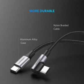  UGREEN US255 Type-C-Type-C Angled 3A Cable 1 ( ) 4