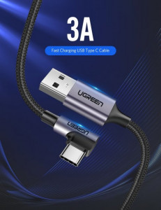  UGREEN US284 USB - Type-C Cable Angled Alum. Braid 1 ( ) 5