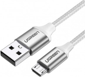 UGREEN US290 USB - Micro USB Cable Aluminum Braid 1 ( )