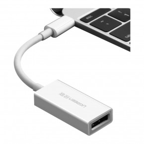  Ugreen USB-C to DisplayPort Adapter MM130 (White) (40372) 7