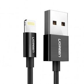  Ugreen USB 2.0AM-Lightning M,2 ,2.4A, Nickel Plating ABS Shell ,US155 (80823) 3
