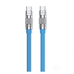  WK WDC-188 Wingle Series USB-C - USB-C 100W, 1 Blue (6941027632932)