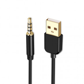   USB  iPod Shuffle Jack 3.5mm M 4 pin -> USB AM, 1.0 .  (S1009)