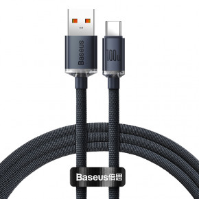  Baseus Crystal Shine USB 2.0 to Type-C 100W 1.2M  (CAJY000401)