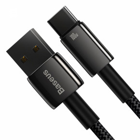   Baseus Tungsten Gold Fast Charging USB to Type-C 100W 1  Black 3