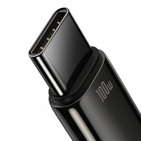   Baseus Tungsten Gold Fast Charging USB to Type-C 100W 1  Black 4