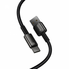   Baseus Tungsten Gold Fast Charging USB to Type-C 100W 1  Black 6