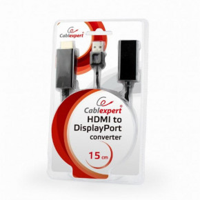  Cablexpert (DSC-HDMI-DP), HDMI - DisplayPort - USB, 0.15,  3