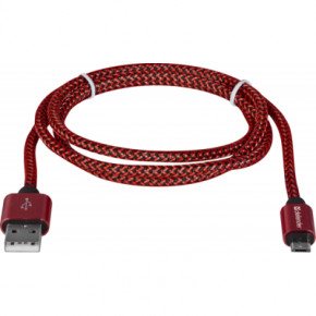   Defender USB08-03T USB 2.0 AM to Micro USB 5P 1  red (87801) 3