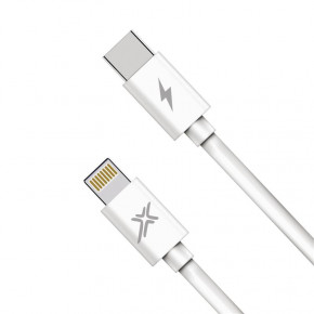  Grand-X USB-C-Lightning, Power Delivery, 20W, 1, White (CL-07) 3