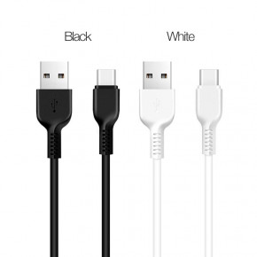  Hoco X20 USB Type-C 2A 1  Black (6957531068846) 3