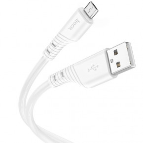   Hoco X97 Crystal color USB to Micro USB 1  White