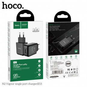   HOCO Vigour N2 |1USB, 2.1A| (Safety Certified)  6