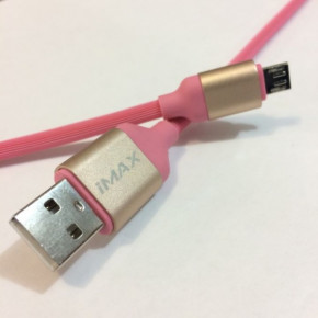   Lightning (USB 3.0) iMAX 1m pink (BS-000037484) (1)