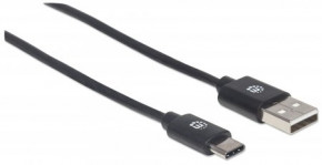  USB 2.0 AM Manhattan Type-C M 3.0m  (354936) 6