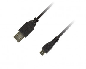  Piko USB2.0 AM-MicroUSB BM 0.3 Black (1283126474071)