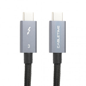   PowerPlant Thunderbolt 3, USB-C - USB-C, 40Gbps, 100W, 20V/ 5A, 4K/ 60HZ, 2 (0)