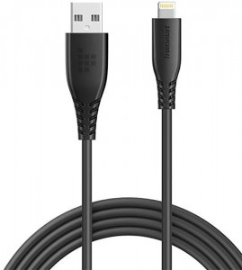   Tronsmart Lightning MFi LAC01 1.2m TPE Cable Black #I/S (0)