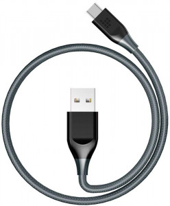   Tronsmart USB2.0-Type-C 1m ATC6 Nylon Cable Grey #I/S (0)