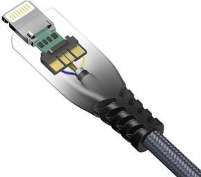  Tronsmart LCC06 MFI TypeC-Lightning Cable 1.2m Black #I/S 5