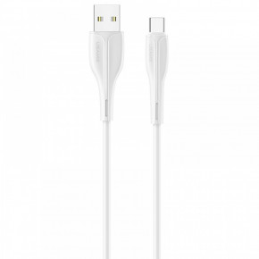  Usams US-SJ372 U38 USB Type-C 2A 1m White (SJ372USB02)