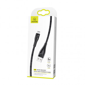   Usams US-SJ393 U41 Micro Braided Data and Charging Cable 1m  5