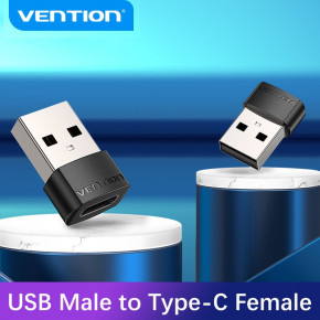  Vention CDWB0 USB Type A Type-C Female 3 A Black (CDWB0) 4