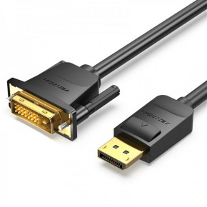  Vention DisplayPort-DVI-D, 1 m, v1.2, Black (HAFBF)