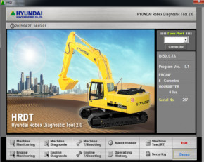   Hyundai Robex Diagnostic (HRDT)