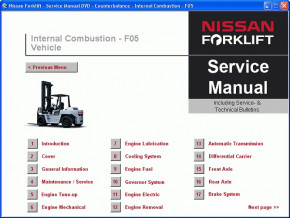   Nissan Forklift Service Manual 3