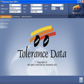    Tolerance Data     