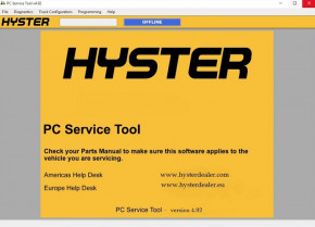       Hyster - Yale PC Service Tool