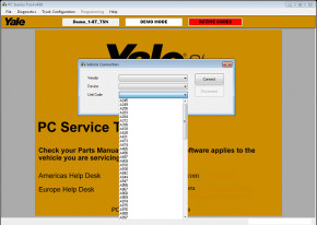       Hyster - Yale PC Service Tool 4