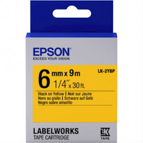    Epson LK2YBP Pastel 6/9 Black/Yellow (C53S652002)