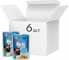  6  Brit Premium Cat pouch 85 g    111250/524