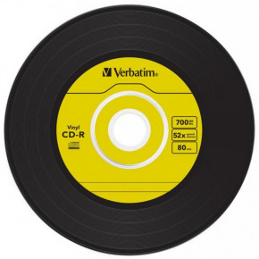   CD-R Verbatim 700MB 52x Slim Vinyl 1  (43426-1) (0)