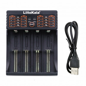    Liitokala Lii-402 Ni-Mh/Li-ion/Li-Fe/LiFePO4 USB Powerbank LED Box 3