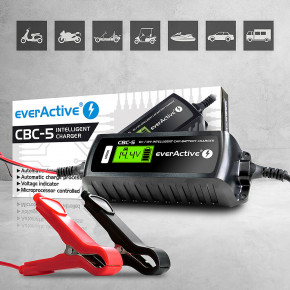      everActive CBC-5, 6V/12V, 3.8A, LCD, ,  10