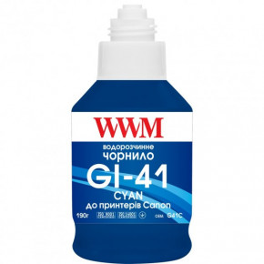  WWM GI-41 Canon Pixma G2420/3420 190 Cyan (G41C) 3