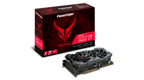  AMD Radeon RX 5600 XT 6GB GDDR6 Red Devil PowerColor (AXRX 5600XT 6GBD6-3DHE/OC)