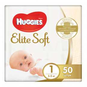   Huggies Elite Soft 1   (3-5  50  547930 (0)