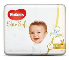   Huggies Elite Soft Jumbo 4 (8-14 ), 33  547787 (0)