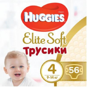  Huggies Elite Soft Pants L  4 9-14  Giga 56  (5029053548340)