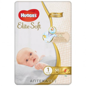     Huggies Elite Soft   1  3  5  50  (0)