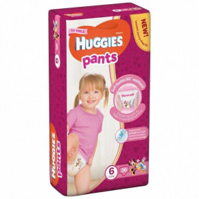 - Huggies Pants 6 Mega Girl 36  (564050)
