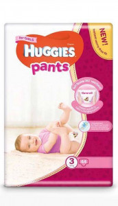  - Huggies Pants  3   (6-11 ) 44  564234 (0)
