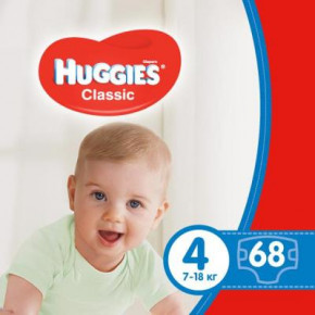  Huggies Classic 4 Mega 68  (5029053543154)