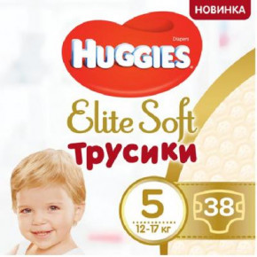  Huggies Elite Soft Pants XL  5 (12-17 ) Mega 38  (5029053547015)