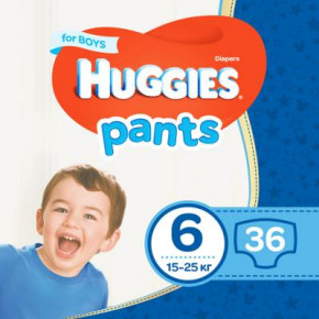  Huggies Pants 6   (15-25 ) 36  (5029053564067)