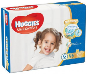  Huggies Ultra Comfort 6 (15-30 ), 38  () 567891 (0)